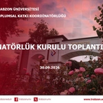 Toplumsal Katkı Koordinatörlüğü İlk Koordinatörlük Kurulu Toplantısını Gerçekleştirdi